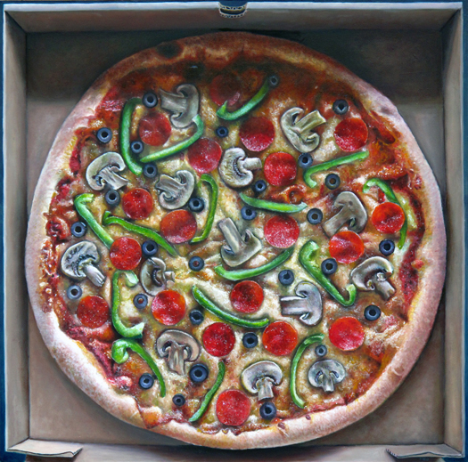Big Pizza by Mary El#2AC5D8